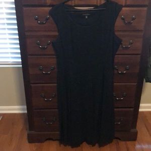 Banana Republic Black Dress with Full Skirt